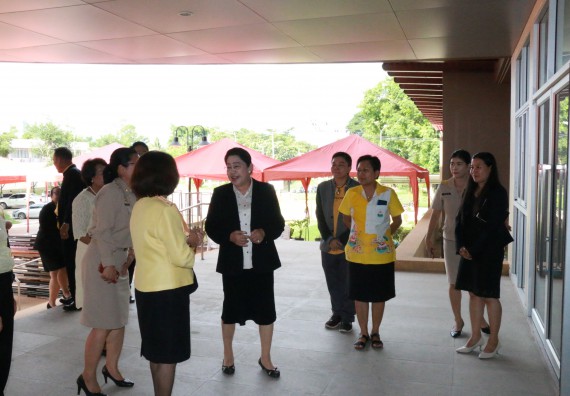 ภาพกิจกรรม คณะวิทยาศาสตร์และเทคโนโลยี จัดต้อนรับคณะผู้ตรวจราชการจากกระทรวจการคลัง