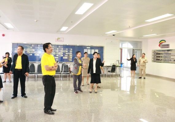 ภาพกิจกรรม คณะวิทยาศาสตร์และเทคโนโลยี จัดต้อนรับคณะผู้ตรวจราชการจากกระทรวจการคลัง