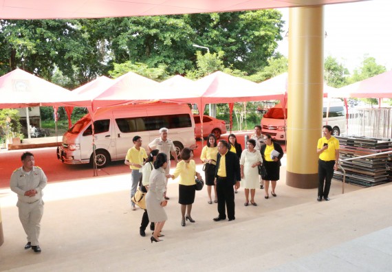 ภาพกิจกรรม คณะวิทยาศาสตร์และเทคโนโลยี จัดต้อนรับคณะผู้ตรวจราชการจากกระทรวจการคลัง