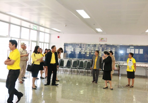 ภาพกิจกรรม คณะวิทยาศาสตร์และเทคโนโลยี จัดต้อนรับคณะผู้ตรวจราชการจากกระทรวจการคลัง