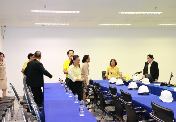 ภาพกิจกรรม คณะวิทยาศาสตร์และเทคโนโลยี จัดต้อนรับคณะผู้ตรวจราชการจากกระทรวจการคลัง