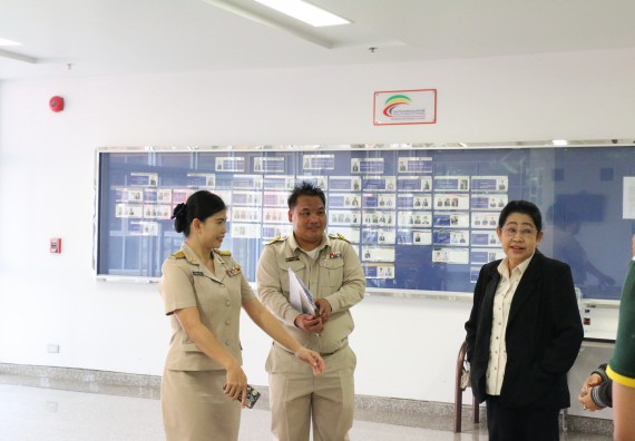 ภาพกิจกรรม คณะวิทยาศาสตร์และเทคโนโลยี จัดต้อนรับคณะผู้ตรวจราชการจากกระทรวจการคลัง