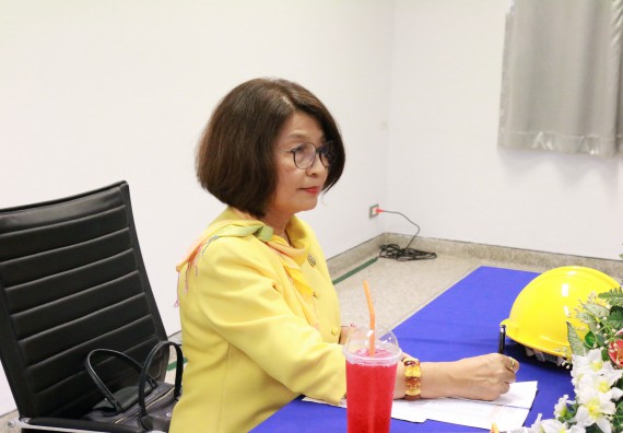 ภาพกิจกรรม คณะวิทยาศาสตร์และเทคโนโลยี จัดต้อนรับคณะผู้ตรวจราชการจากกระทรวจการคลัง