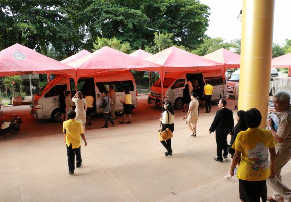 ภาพกิจกรรม คณะวิทยาศาสตร์และเทคโนโลยี จัดต้อนรับคณะผู้ตรวจราชการจากกระทรวจการคลัง