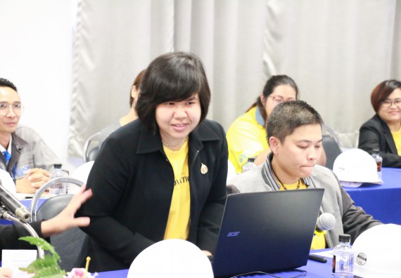 ภาพกิจกรรม คณะวิทยาศาสตร์และเทคโนโลยี จัดต้อนรับคณะผู้ตรวจราชการจากกระทรวจการคลัง