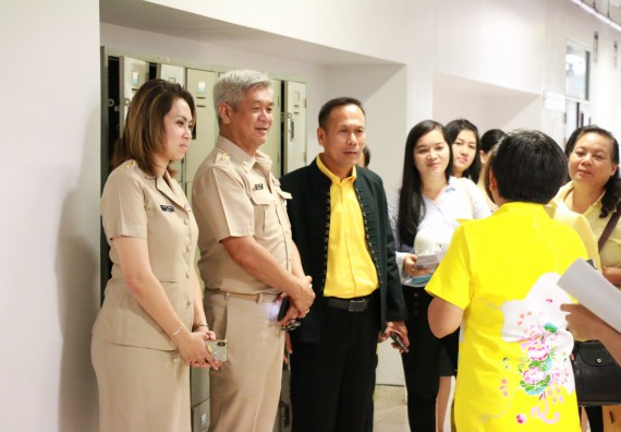 ภาพกิจกรรม คณะวิทยาศาสตร์และเทคโนโลยี จัดต้อนรับคณะผู้ตรวจราชการจากกระทรวจการคลัง