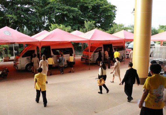 ภาพกิจกรรม คณะวิทยาศาสตร์และเทคโนโลยี จัดต้อนรับคณะผู้ตรวจราชการจากกระทรวจการคลัง