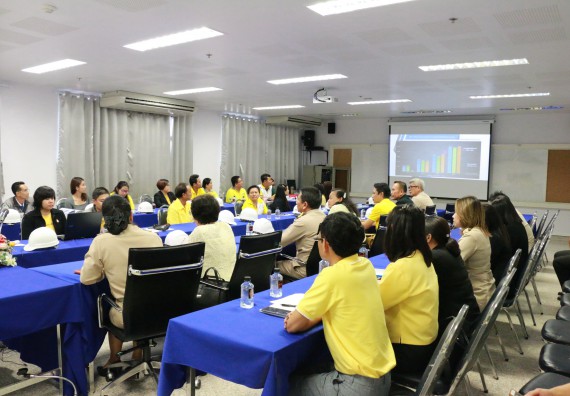 ภาพกิจกรรม คณะวิทยาศาสตร์และเทคโนโลยี จัดต้อนรับคณะผู้ตรวจราชการจากกระทรวจการคลัง