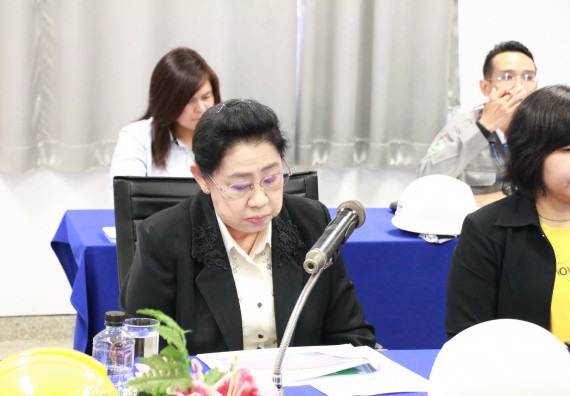 ภาพกิจกรรม คณะวิทยาศาสตร์และเทคโนโลยี จัดต้อนรับคณะผู้ตรวจราชการจากกระทรวจการคลัง