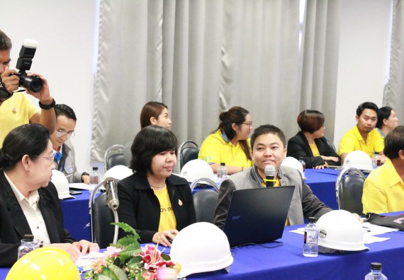 ภาพกิจกรรม คณะวิทยาศาสตร์และเทคโนโลยี จัดต้อนรับคณะผู้ตรวจราชการจากกระทรวจการคลัง