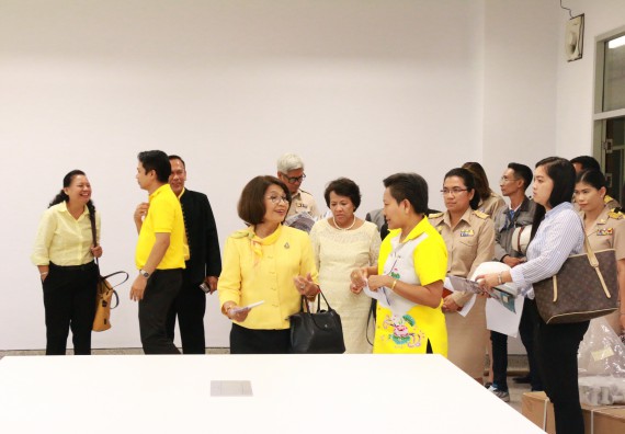 ภาพกิจกรรม คณะวิทยาศาสตร์และเทคโนโลยี จัดต้อนรับคณะผู้ตรวจราชการจากกระทรวจการคลัง