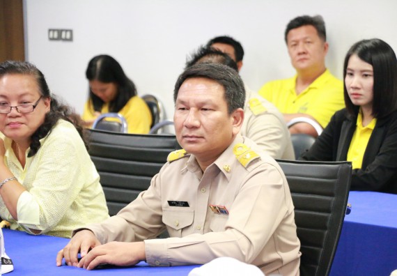 ภาพกิจกรรม คณะวิทยาศาสตร์และเทคโนโลยี จัดต้อนรับคณะผู้ตรวจราชการจากกระทรวจการคลัง