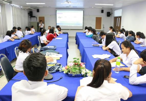 ภาพกิจกรรม คณะวิทยาศาสตร์และเทคโนโลยี จัดกิจกรรมสัมนานักศึกษาหลังฝึกประสบการณ์วิชาชีพ