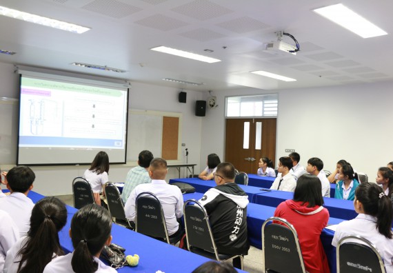 ภาพกิจกรรม คณะวิทยาศาสตร์และเทคโนโลยี จัดกิจกรรมสัมนานักศึกษาหลังฝึกประสบการณ์วิชาชีพ