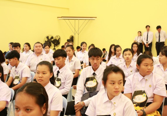 ภาพกิจกรรม คณะวิทยาศาสตร์และเทคโนโลยี จัดปฐมนิเทศนักศึกษาใหม่ คณะวิทยาศาสตร์และเทคโนโลยี ประจำปี 2562