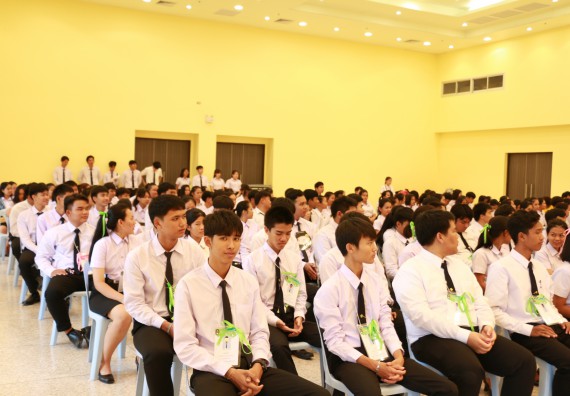 ภาพกิจกรรม คณะวิทยาศาสตร์และเทคโนโลยี จัดปฐมนิเทศนักศึกษาใหม่ คณะวิทยาศาสตร์และเทคโนโลยี ประจำปี 2562