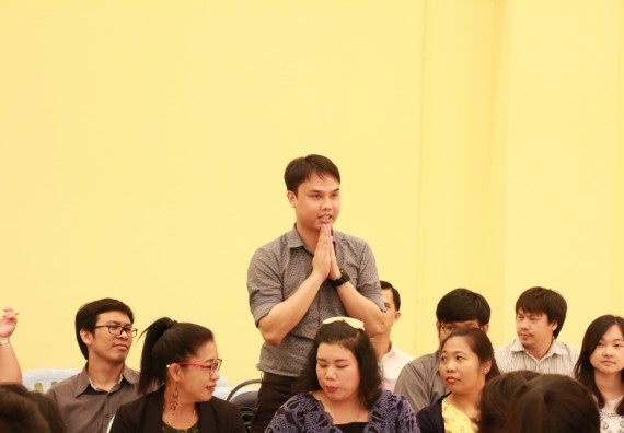 ภาพกิจกรรม คณะวิทยาศาสตร์และเทคโนโลยี จัดปฐมนิเทศนักศึกษาใหม่ คณะวิทยาศาสตร์และเทคโนโลยี ประจำปี 2562