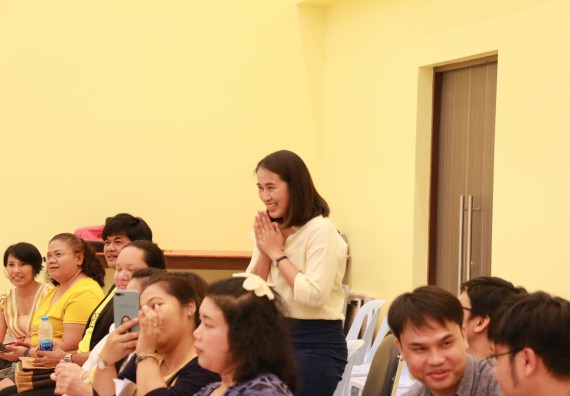 ภาพกิจกรรม คณะวิทยาศาสตร์และเทคโนโลยี จัดปฐมนิเทศนักศึกษาใหม่ คณะวิทยาศาสตร์และเทคโนโลยี ประจำปี 2562