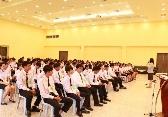 ภาพกิจกรรม คณะวิทยาศาสตร์และเทคโนโลยี จัดปฐมนิเทศนักศึกษาใหม่ คณะวิทยาศาสตร์และเทคโนโลยี ประจำปี 2562