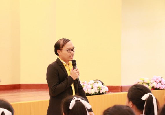 ภาพกิจกรรม คณะวิทยาศาสตร์และเทคโนโลยี จัดปฐมนิเทศนักศึกษาใหม่ คณะวิทยาศาสตร์และเทคโนโลยี ประจำปี 2562