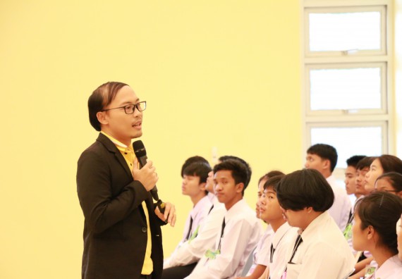 ภาพกิจกรรม คณะวิทยาศาสตร์และเทคโนโลยี จัดปฐมนิเทศนักศึกษาใหม่ คณะวิทยาศาสตร์และเทคโนโลยี ประจำปี 2562