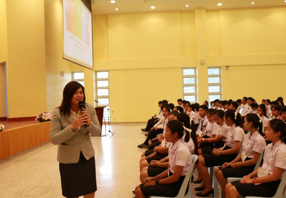 ภาพกิจกรรม คณะวิทยาศาสตร์และเทคโนโลยี จัดปฐมนิเทศนักศึกษาใหม่ คณะวิทยาศาสตร์และเทคโนโลยี ประจำปี 2562