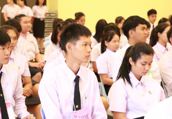 ภาพกิจกรรม คณะวิทยาศาสตร์และเทคโนโลยี จัดปฐมนิเทศนักศึกษาใหม่ คณะวิทยาศาสตร์และเทคโนโลยี ประจำปี 2562