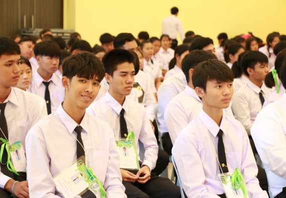 ภาพกิจกรรม คณะวิทยาศาสตร์และเทคโนโลยี จัดปฐมนิเทศนักศึกษาใหม่ คณะวิทยาศาสตร์และเทคโนโลยี ประจำปี 2562