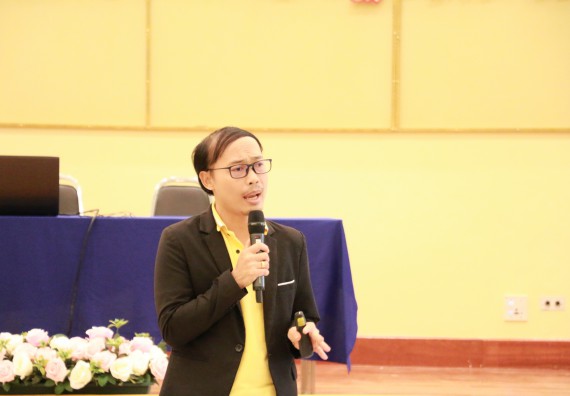 ภาพกิจกรรม คณะวิทยาศาสตร์และเทคโนโลยี จัดปฐมนิเทศนักศึกษาใหม่ คณะวิทยาศาสตร์และเทคโนโลยี ประจำปี 2562