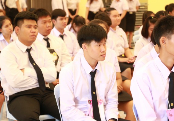 ภาพกิจกรรม คณะวิทยาศาสตร์และเทคโนโลยี จัดปฐมนิเทศนักศึกษาใหม่ คณะวิทยาศาสตร์และเทคโนโลยี ประจำปี 2562