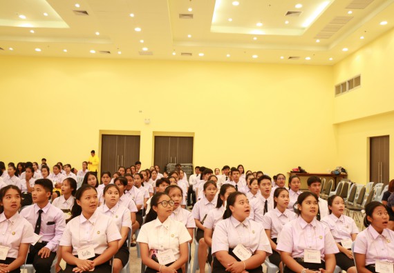 ภาพกิจกรรม คณะวิทยาศาสตร์และเทคโนโลยี จัดปฐมนิเทศนักศึกษาใหม่ คณะวิทยาศาสตร์และเทคโนโลยี ประจำปี 2562