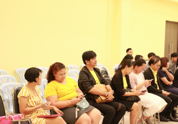 ภาพกิจกรรม คณะวิทยาศาสตร์และเทคโนโลยี จัดปฐมนิเทศนักศึกษาใหม่ คณะวิทยาศาสตร์และเทคโนโลยี ประจำปี 2562