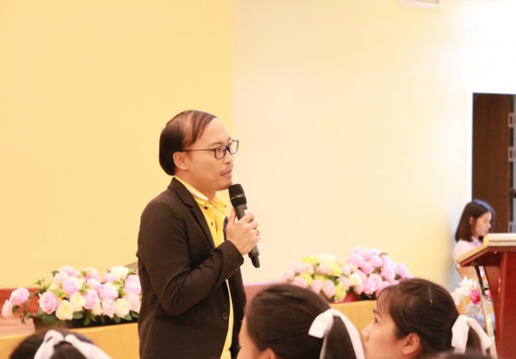 ภาพกิจกรรม คณะวิทยาศาสตร์และเทคโนโลยี จัดปฐมนิเทศนักศึกษาใหม่ คณะวิทยาศาสตร์และเทคโนโลยี ประจำปี 2562