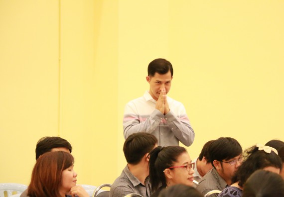 ภาพกิจกรรม คณะวิทยาศาสตร์และเทคโนโลยี จัดปฐมนิเทศนักศึกษาใหม่ คณะวิทยาศาสตร์และเทคโนโลยี ประจำปี 2562