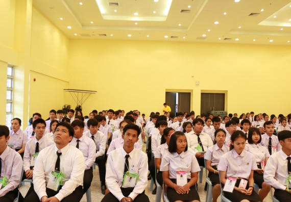 ภาพกิจกรรม คณะวิทยาศาสตร์และเทคโนโลยี จัดปฐมนิเทศนักศึกษาใหม่ คณะวิทยาศาสตร์และเทคโนโลยี ประจำปี 2562