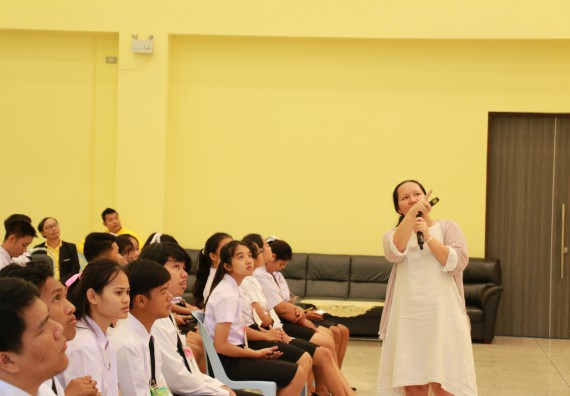 ภาพกิจกรรม คณะวิทยาศาสตร์และเทคโนโลยี จัดปฐมนิเทศนักศึกษาใหม่ คณะวิทยาศาสตร์และเทคโนโลยี ประจำปี 2562