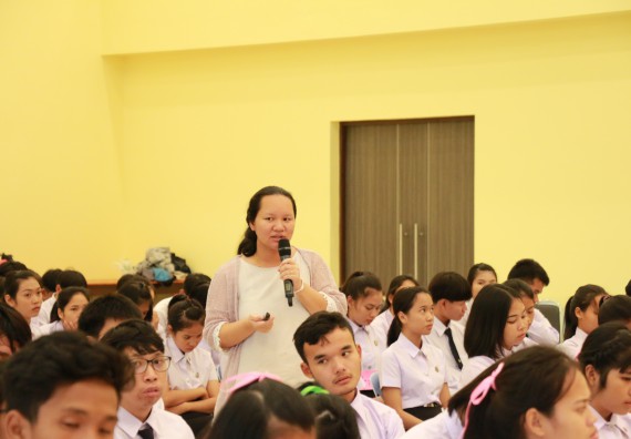 ภาพกิจกรรม คณะวิทยาศาสตร์และเทคโนโลยี จัดปฐมนิเทศนักศึกษาใหม่ คณะวิทยาศาสตร์และเทคโนโลยี ประจำปี 2562