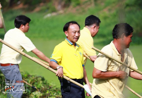 ภาพกิจกรรม คณะวิทยาศาสตร์และเทคโนโลยี เข้าร่วมโครงการจิตอาสาพัฒนามหาวิทยาลัยราชภัฏกำแพงเพชร (เราทำความดีด้วยหัวใจ)