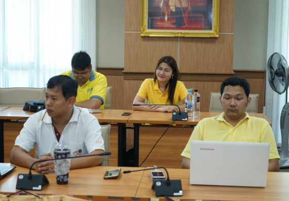 ภาพกิจกรรม คณะวิทยาศาสตร์และเทคโนโลยี	เข้าร่วมกิจกรรมแลกเปลี่ยนเรียนรู้การรายงานผลการดำเนินงานของหลักสูตร (มคอ.7)