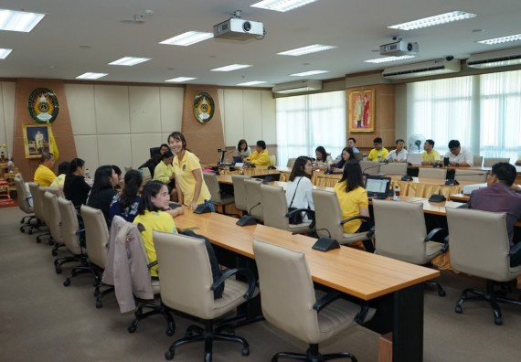 ภาพกิจกรรม คณะวิทยาศาสตร์และเทคโนโลยี	เข้าร่วมกิจกรรมแลกเปลี่ยนเรียนรู้การรายงานผลการดำเนินงานของหลักสูตร (มคอ.7)