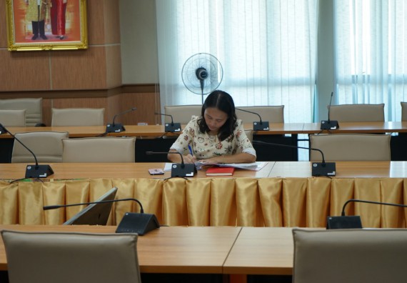 ภาพกิจกรรม คณะวิทยาศาสตร์และเทคโนโลยี	เข้าร่วมกิจกรรมแลกเปลี่ยนเรียนรู้การรายงานผลการดำเนินงานของหลักสูตร (มคอ.7)