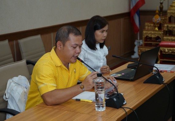 ภาพกิจกรรม คณะวิทยาศาสตร์และเทคโนโลยี	เข้าร่วมกิจกรรมแลกเปลี่ยนเรียนรู้การรายงานผลการดำเนินงานของหลักสูตร (มคอ.7)