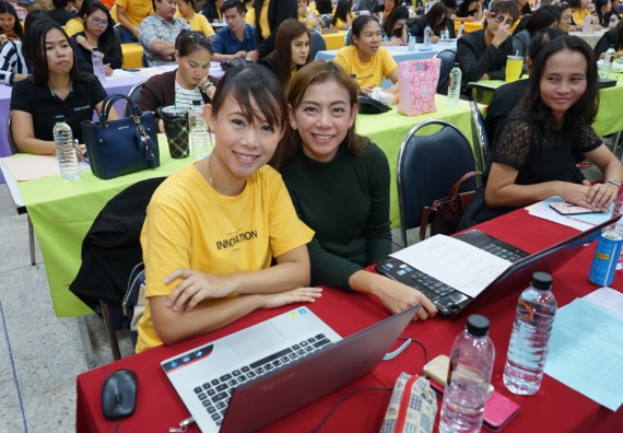 ภาพกิจกรรม คณะวิทยาศาสตร์และเทคโนโลยี เข้าร่วมโครงการนำเสนอนวัตกรรมหรือแนวปฏิบัติที่ดีของหลักสูตร หน่วยงานสายสนับสนุน ด้านการบริการวิชาการ ด้านศิลปวัฒนธรรม ด้านวิจัย และด้านการบูรณาการพันธกิจ ประจำปีการศึกษา 2561