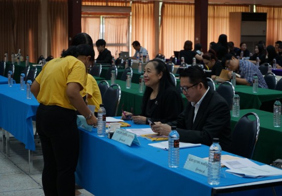 ภาพกิจกรรม คณะวิทยาศาสตร์และเทคโนโลยี เข้าร่วมโครงการนำเสนอนวัตกรรมหรือแนวปฏิบัติที่ดีของหลักสูตร หน่วยงานสายสนับสนุน ด้านการบริการวิชาการ ด้านศิลปวัฒนธรรม ด้านวิจัย และด้านการบูรณาการพันธกิจ ประจำปีการศึกษา 2561