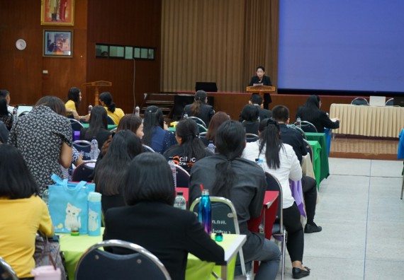 ภาพกิจกรรม คณะวิทยาศาสตร์และเทคโนโลยี เข้าร่วมโครงการนำเสนอนวัตกรรมหรือแนวปฏิบัติที่ดีของหลักสูตร หน่วยงานสายสนับสนุน ด้านการบริการวิชาการ ด้านศิลปวัฒนธรรม ด้านวิจัย และด้านการบูรณาการพันธกิจ ประจำปีการศึกษา 2561