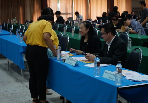 ภาพกิจกรรม คณะวิทยาศาสตร์และเทคโนโลยี เข้าร่วมโครงการนำเสนอนวัตกรรมหรือแนวปฏิบัติที่ดีของหลักสูตร หน่วยงานสายสนับสนุน ด้านการบริการวิชาการ ด้านศิลปวัฒนธรรม ด้านวิจัย และด้านการบูรณาการพันธกิจ ประจำปีการศึกษา 2561