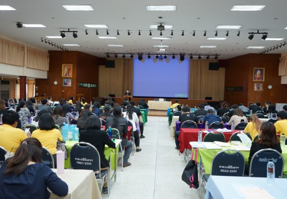 ภาพกิจกรรม คณะวิทยาศาสตร์และเทคโนโลยี เข้าร่วมโครงการนำเสนอนวัตกรรมหรือแนวปฏิบัติที่ดีของหลักสูตร หน่วยงานสายสนับสนุน ด้านการบริการวิชาการ ด้านศิลปวัฒนธรรม ด้านวิจัย และด้านการบูรณาการพันธกิจ ประจำปีการศึกษา 2561