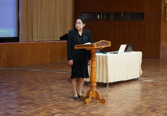 ภาพกิจกรรม คณะวิทยาศาสตร์และเทคโนโลยี เข้าร่วมโครงการนำเสนอนวัตกรรมหรือแนวปฏิบัติที่ดีของหลักสูตร หน่วยงานสายสนับสนุน ด้านการบริการวิชาการ ด้านศิลปวัฒนธรรม ด้านวิจัย และด้านการบูรณาการพันธกิจ ประจำปีการศึกษา 2561