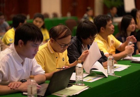 ภาพกิจกรรม คณะวิทยาศาสตร์และเทคโนโลยี เข้าร่วมประชุมเชิงปฏิบัติการ ทบทวนแผนกลยุทธ์และแผนปฏิบัติราชการ ประจำปี 2562 เพื่อยกร่างแผนปฏิบัติราชการ ประจำปี 2562 (กิจกรรมที่ 2)