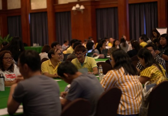 ภาพกิจกรรม คณะวิทยาศาสตร์และเทคโนโลยี เข้าร่วมประชุมเชิงปฏิบัติการ ทบทวนแผนกลยุทธ์และแผนปฏิบัติราชการ ประจำปี 2562 เพื่อยกร่างแผนปฏิบัติราชการ ประจำปี 2562 (กิจกรรมที่ 2)